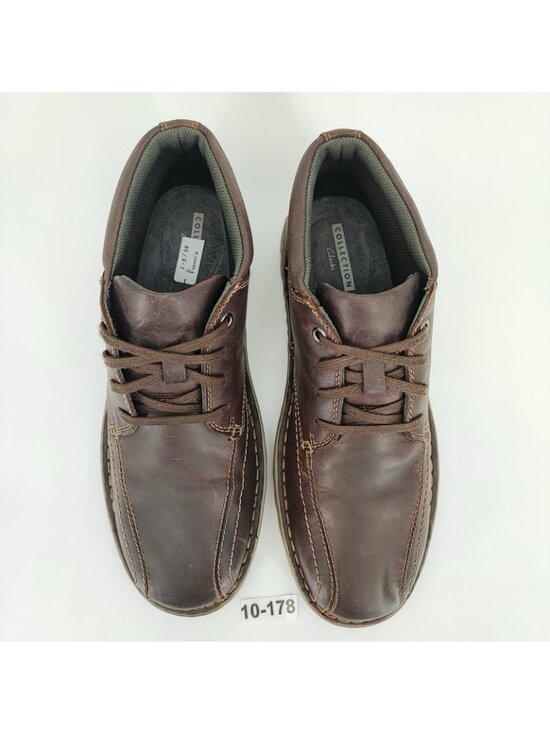 Clarks Vanek Mid Men’s 10 US Shoes Leather Brown Comfort Boots 26136704 main image 8